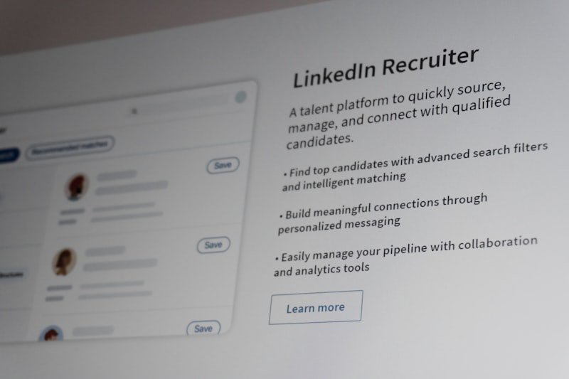 Linkedin recruiter talent platform interface